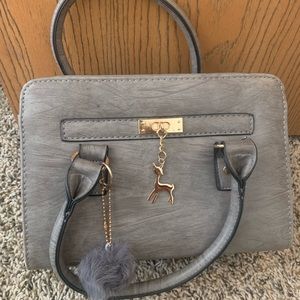 Grey purse